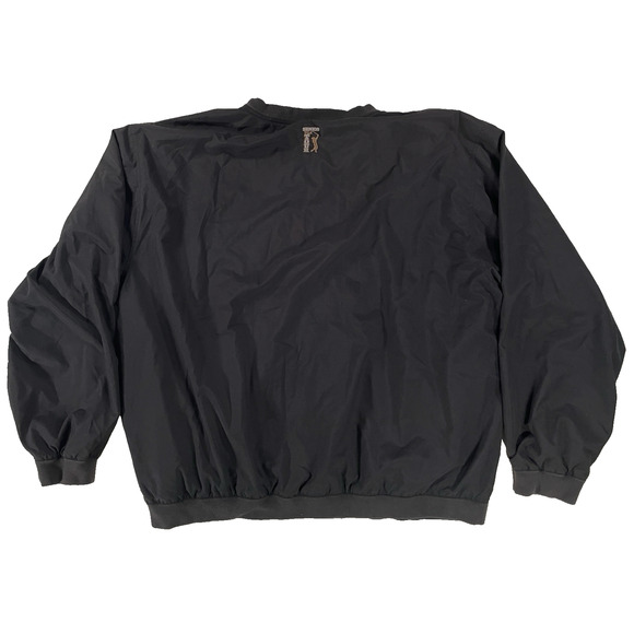 VTG PGA Tour Senior Championship Gaillardia Pullover Windbreaker Jacket XL Black - Picture 2 of 9